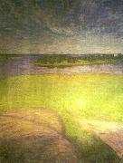 Eugene Jansson i bavsbandet oil on canvas